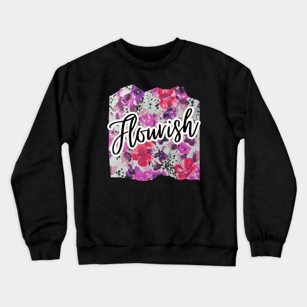 Flourish Spring Season Crewneck Sweatshirt by ChasingTees